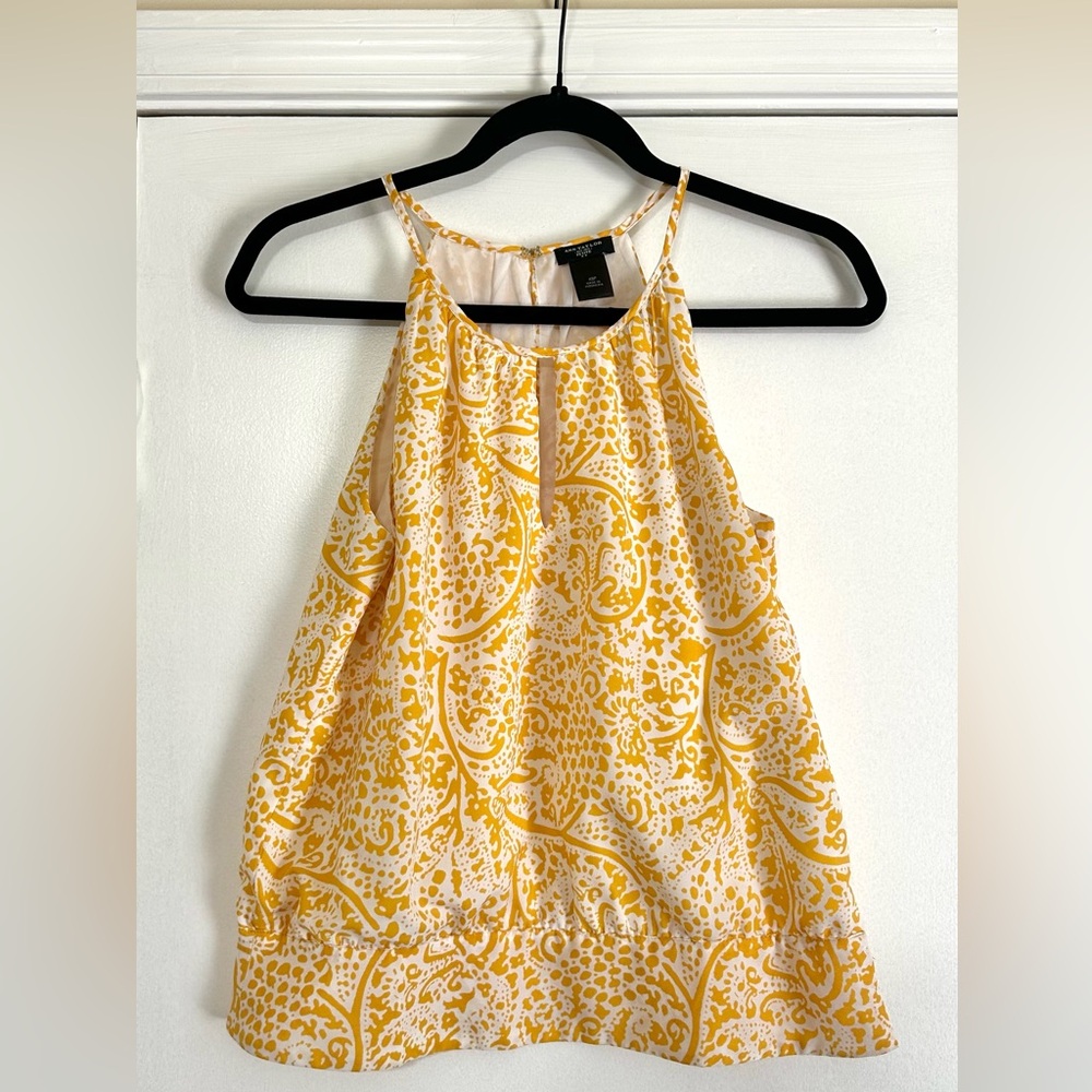 Ann Taylor paisley print tank